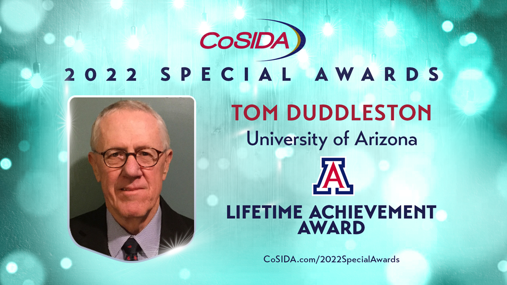 2022 Special Awards Salute: Tom Duddleston (Arizona), Lifetime Achievement Award